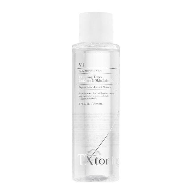 Освітлювальний тонер з транексамовою кислотою і ніацинамідом VT Cosmetics Tx-Toning Toner 200ml, фото 1